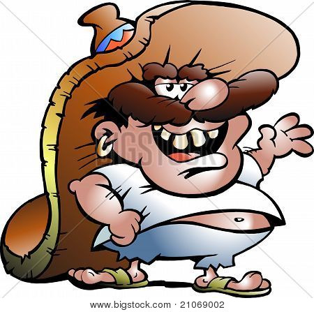 Mexikói férfi mexikói ember visel egy Sombrero