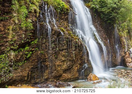 Kapuzbasi waterfall, Kayseri province, Turkey