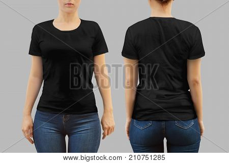 T-shirt template isolated for your print designs
