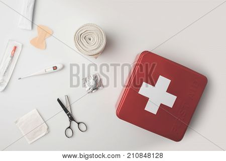 First-aid Kit With Medical Supplies
