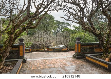 Khiem Tomb Of Tu Duc In Hue Vietnam