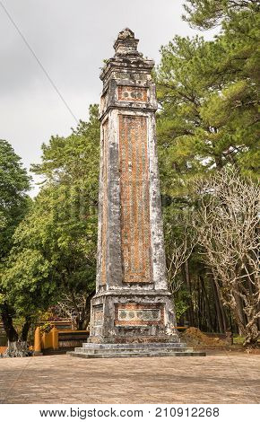 Khiem Tomb Of Tu Duc In Hue Vietnam