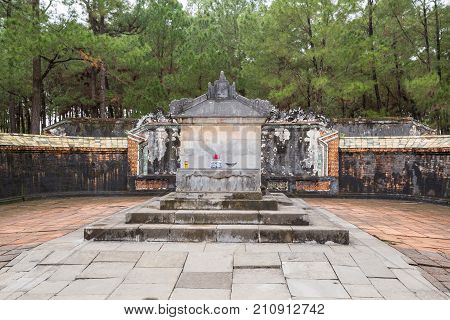 Khiem Tomb Of Tu Duc In Hue Vietnam