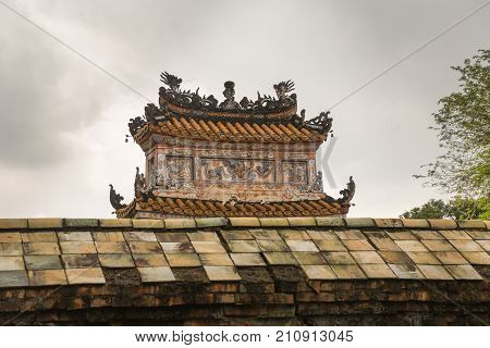 Khiem Tomb Of Tu Duc In Hue Vietnam