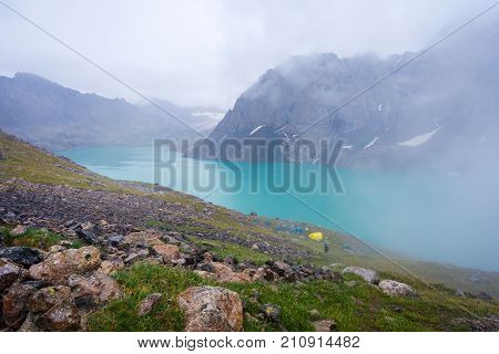 Ala Kul Lake, Kyrgyzstan