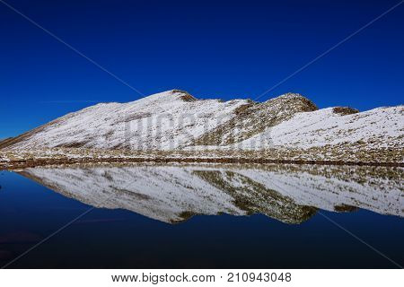 Autumn season in  Kackar Mountains in the Black Sea region of Turkey. Beautiful mountains landscape.