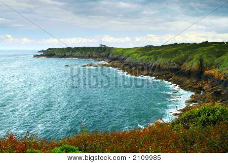 Wybrzeża Atlantyku w Brittany, Francja