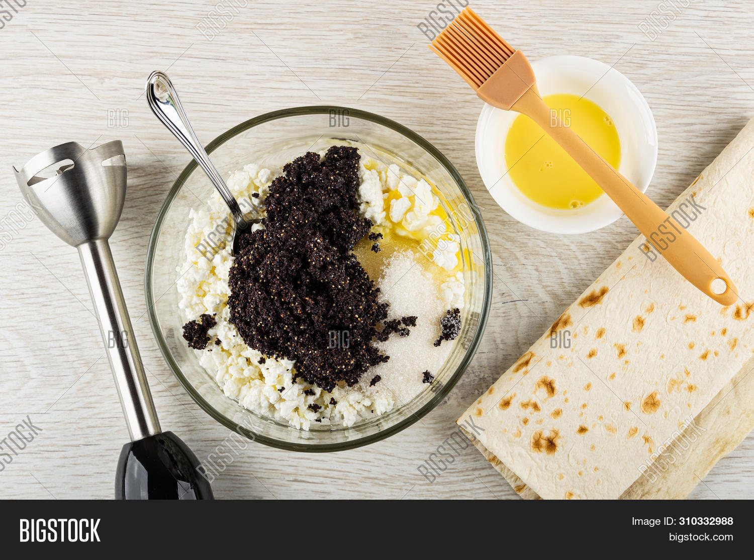 Mix Cottage Cheese Image Photo Free Trial Bigstock