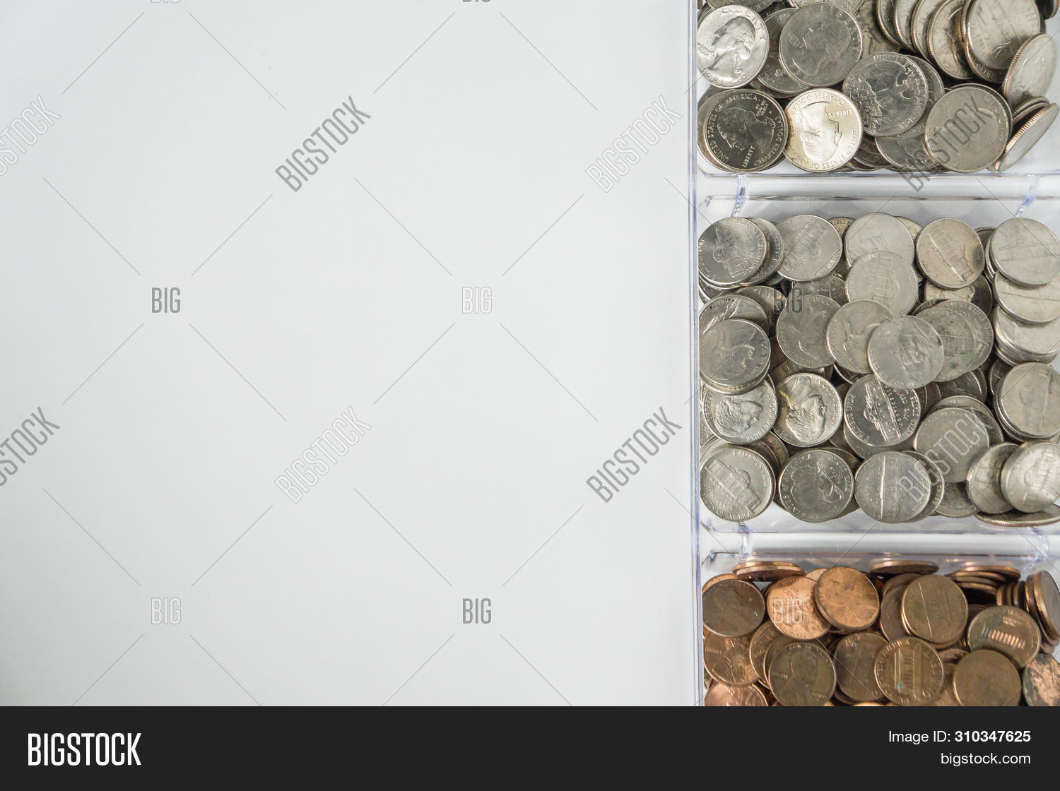 Organized Loose Coin Image & Photo (Free Trial) Bigstock
