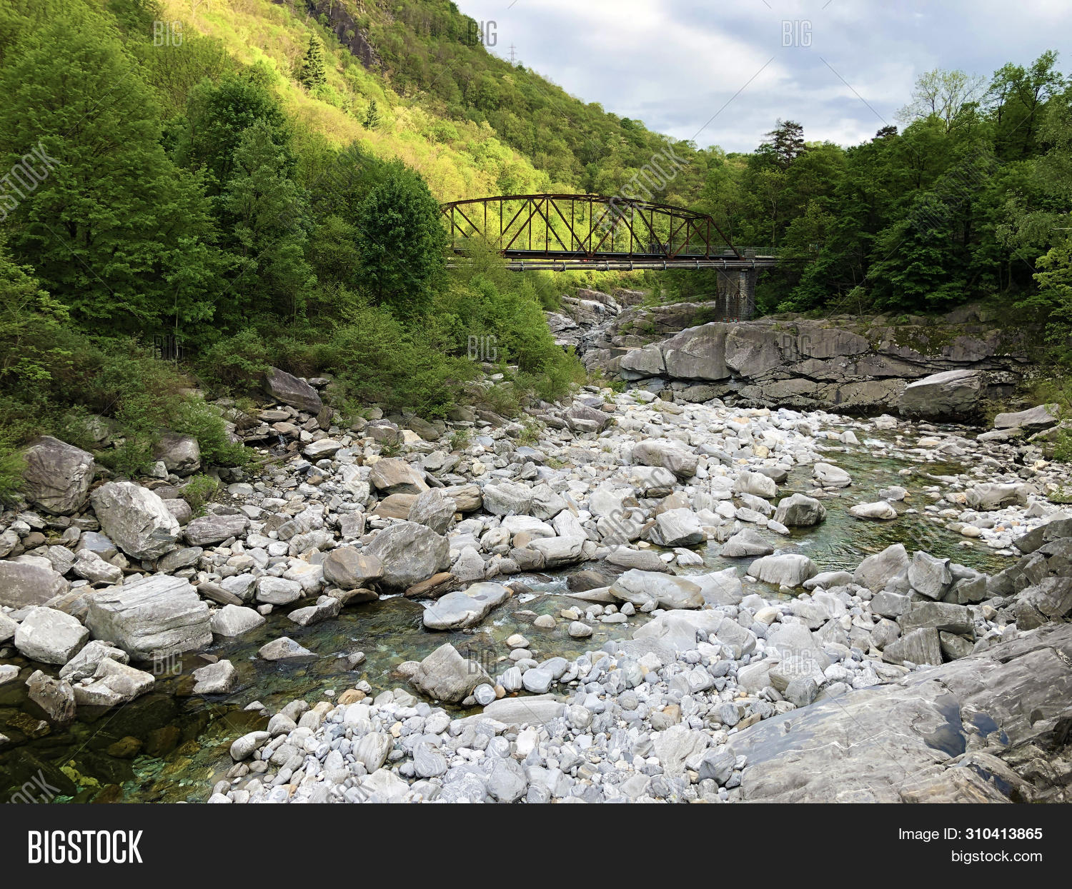 Maggia River Maggia Image & Photo (Free Trial) Bigstock