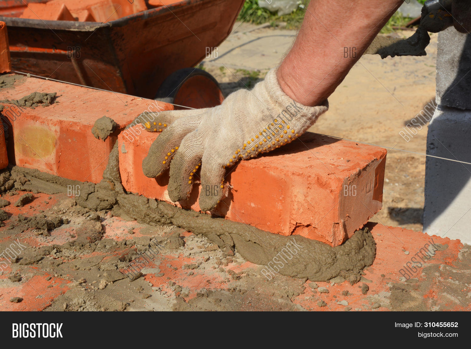 Bricklayers Hands Image & Photo (Free Trial) Bigstock