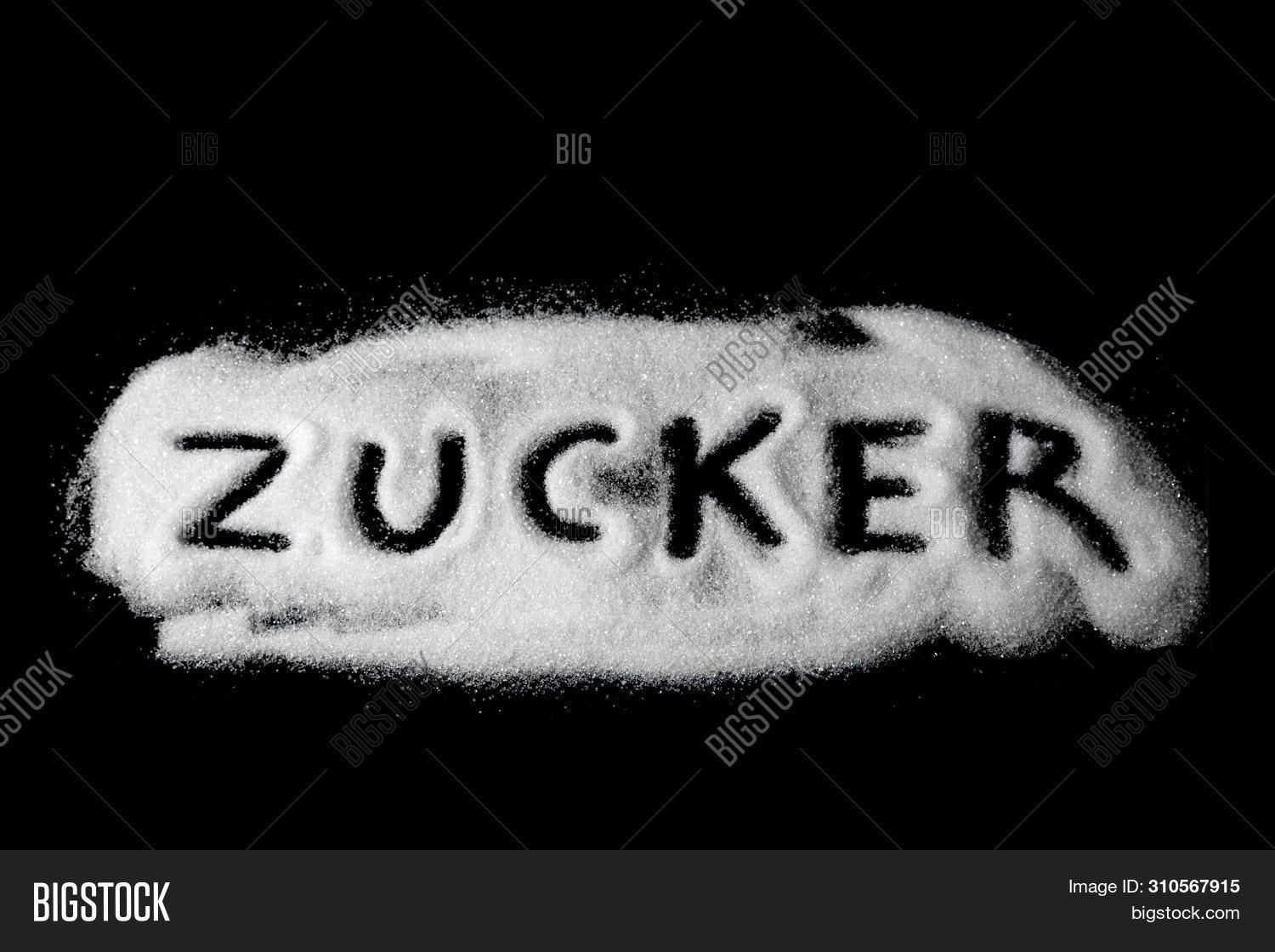 Word "sugar" Written Image & Photo (Free Trial) Bigstock