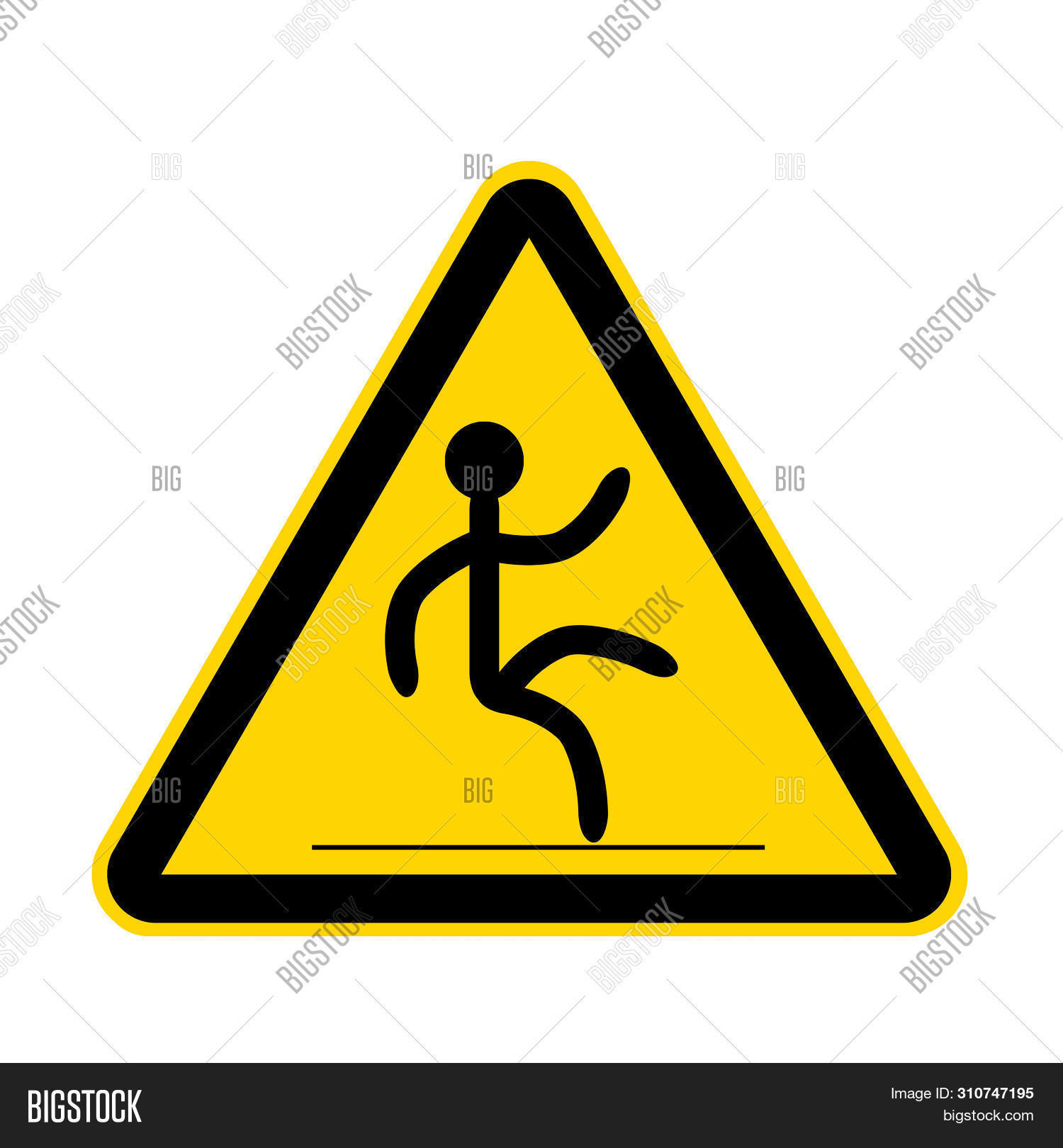Slip Hazard Yellow Image & Photo (Free Trial) Bigstock