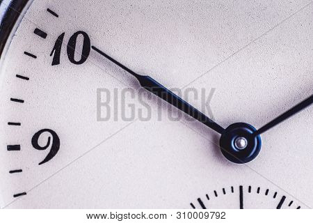 Pocket Watch Like Time Passing Concept. Deadline, Running Out Of Time And Urgency.