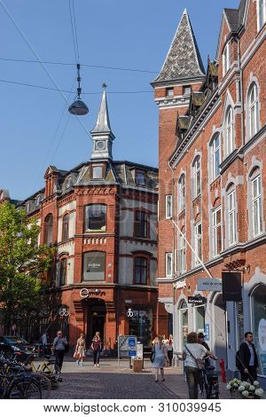 Old Traditional Building At Aarhus In Denmark