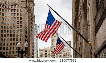 American Flag Chicago Image &amp; Photo (Free Trial) | Bigstock