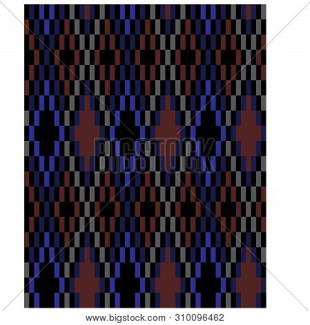 Colourful Classic Modern Argyle Seamless Print Pattern