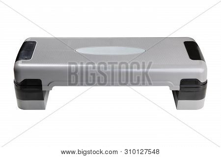 Step Platform, Plastic Board For Fitness, Height Change Platform, The Highest Position On A White Ba