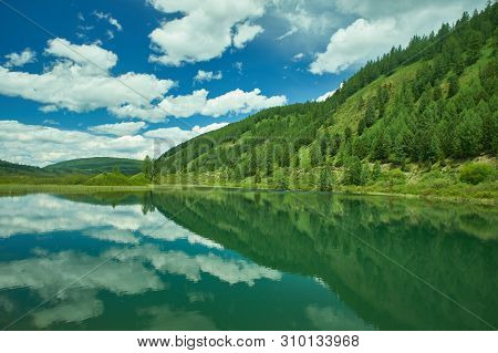 Mountain Altai , Ulagansky Lake