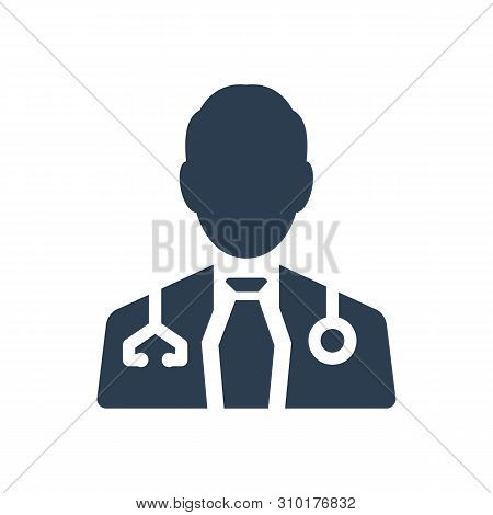 Beautiful, Meticulously Designed Doctor Medic Stethoscope Icon