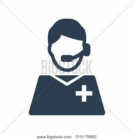 Beautiful, Meticulously Designed Doctor Support Assistance Icon