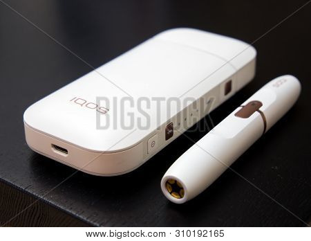 Voronezh, Russia - March 24, 2019: Iqos - A System For Smokers, Replacing Cigarettes