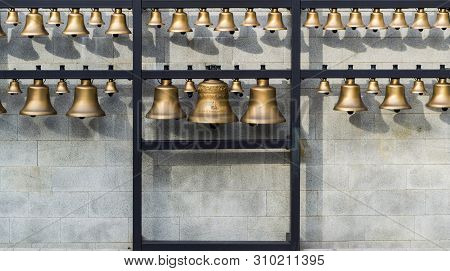 Bell Carillon Of The Famous Saint Stefan Citadel In Front Of The Holy Trinity Roman Catholic Cathedr