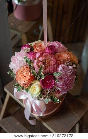 The Most Beautiful Bouquet Of Flowers From Anemone Rose Ranunculus Mattiola Tulip Eucalyptus Narciss