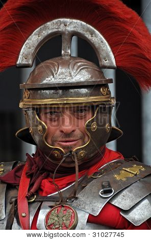 プレス centurian コロッセオ、ローマ、イタリア外。