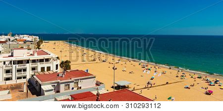 Photograph Of The Beach Of Rota Cadiz Spain