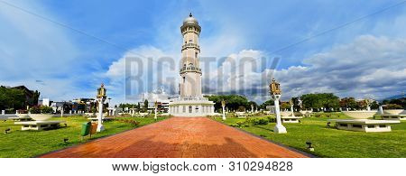 Baiturrahman Grand Mosque At Day, Banda Aceh