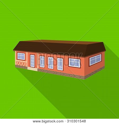 Vector Design Of House And Residential Icon. Collection Of House And Apartment Vector Icon For Stock