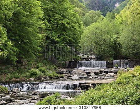 River Sementina Or Fiume Sementina, Monte Carasso - Canton Of Ticino, Switzerland