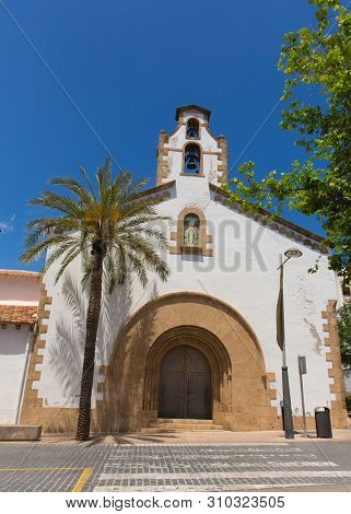 Xabia Spain View Of A Spanish Church In The Historic Town