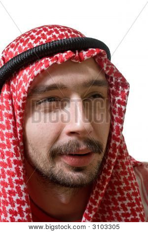 Epäillä Arabian nuori mies