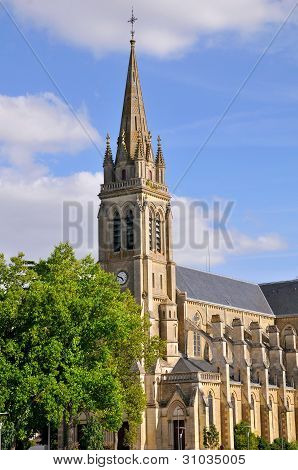 Kilise ve Sable sur Sarthe Fransa
