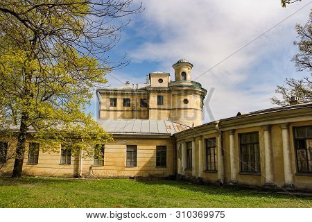 Lawn Near The Cottage Bezborodko.
Restored Buildings Of The Old-russian Architecture.