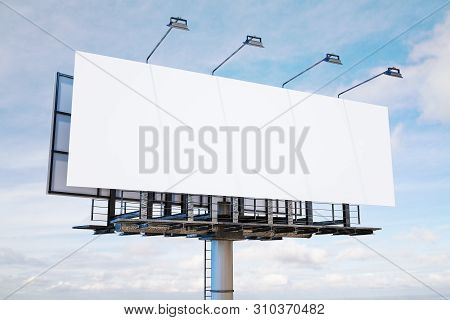 Empty White Banner