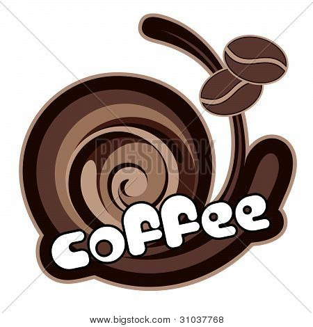 コーヒーをラベルします。