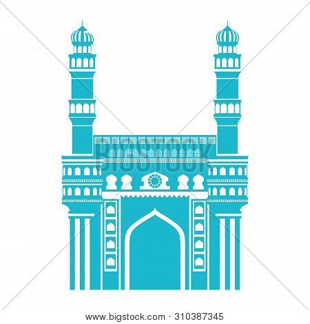Edification Of Gateway Of India Isolated Icon Vector Illustration Design