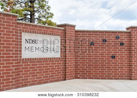 Ndsu Memorial Garden Wall At North Dakota State University