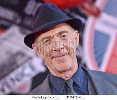 LOS ANGELES - JUN 26:  JK Simmons arrives for the 'Spider-Man: Far From Home' World Premiere on June 26, 2019 in Hollywood, CA