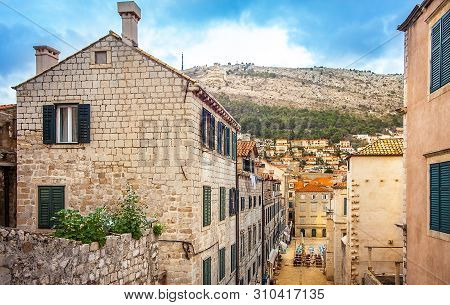 In The Old Town Of Dubrovnik Croatia