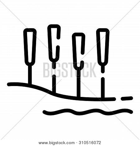 Needle Massage Icon. Outline Needle Massage Vector Icon For Web Design Isolated On White Background