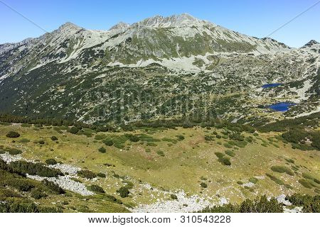 Amazing Landscape With Polezhan Peak, Pirin Mountain, Bulgaria