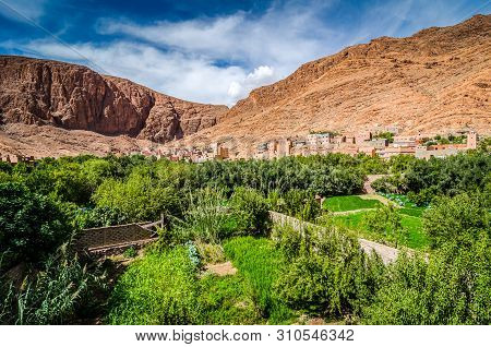 Valley Of Todra In Morocco, Gorges Du Todra