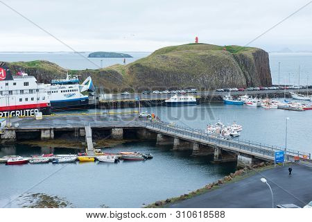 Stykkisholmur Harbor, Snaefellsnes Peninsula, Iceland