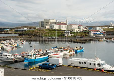 Stykkisholmur Harbor, Snaefellsnes Peninsula, Iceland
