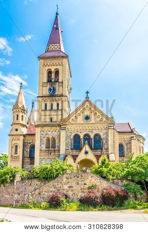 View At The Church Of Saint Peter And Paul In Hosin, Czech Republic