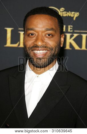 Chiwetel Ejiofor at the World premiere of 'The Lion King' held at the Dolby Theatre in Hollywood, USA on July 9, 2019.
